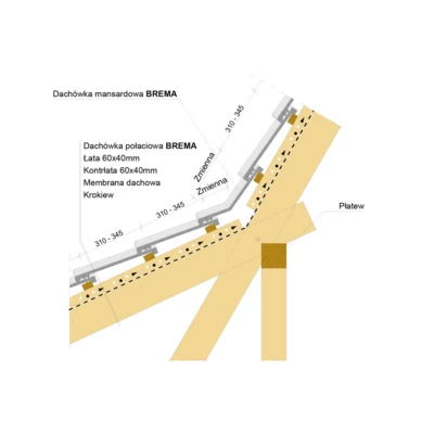 inst draw BREMA mansard negativ