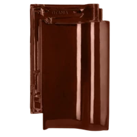 Каштаново-коричневий глазур