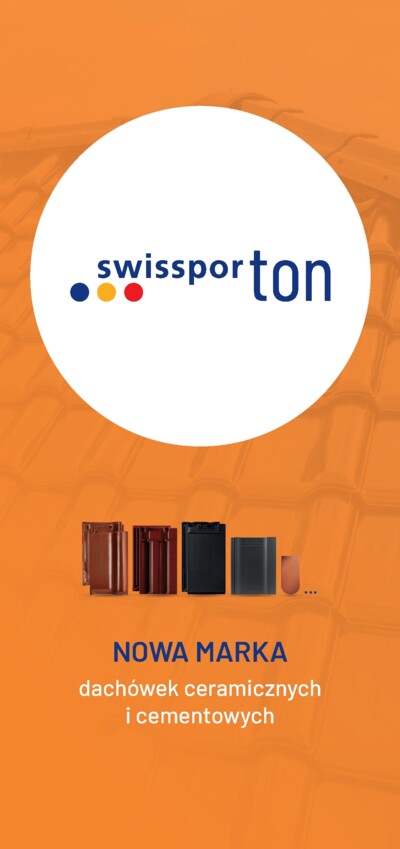 Брошура swissporTON - НОВИЙ БРЕНД керамічної та цементної черепиці