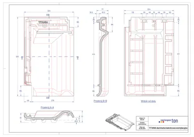  tech draw TITANIA ridge connection ventilating tile.zip