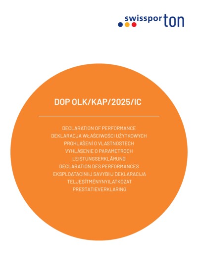 Декларація Експлуатаційних Властивостей (DOP 2) - KAPSTADT