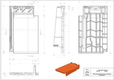 tech draw SIMPLA ridge connection ventilating verge tile right.zip
