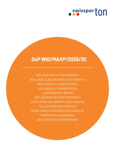 Декларація Експлуатаційних Властивостей (DOP) - MAXIMA PRO