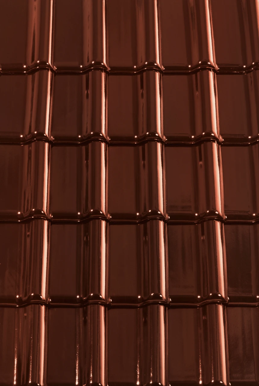 Каштаново-коричневий глазур